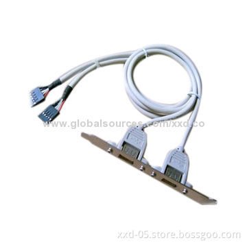 USB 2.0 AF*2 Panel with BracketNew